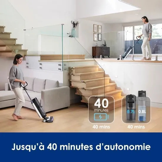 Aspirateur Laveur Sans Fil - Tineco Floor ONE S7 PRO - Sols Durs - Grande Autonomie