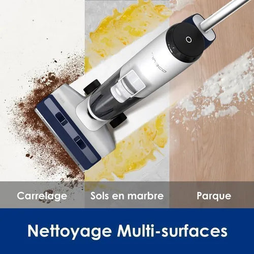 Aspirateur Laveur Sans Fil - Tineco - iFLOOR 5 Breeze Complete - Nettoyage Angles - Blanc
