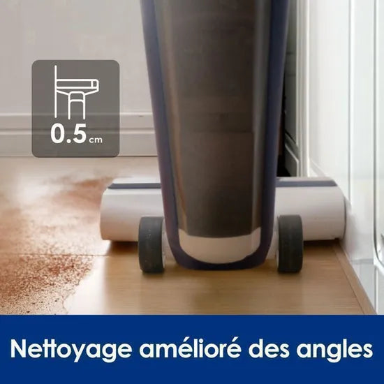 Aspirateur Laveur Sans Fil - Tineco - iFLOOR 5 Breeze Complete - Nettoyage Angles - Blanc