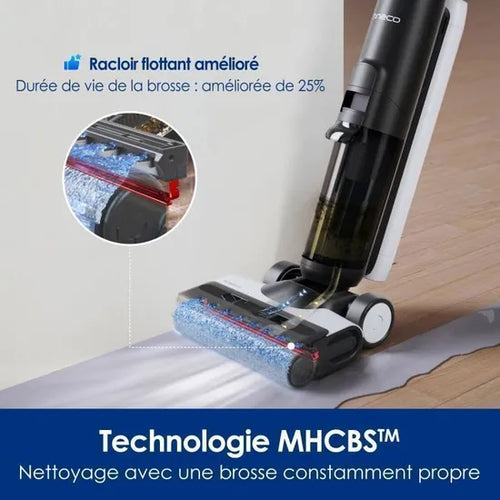 Aspirateur Laveur Sans Fil - Tineco Floor One S6 - Nettoyage Coins - Auto-Nettoyage - Grande Autonomie