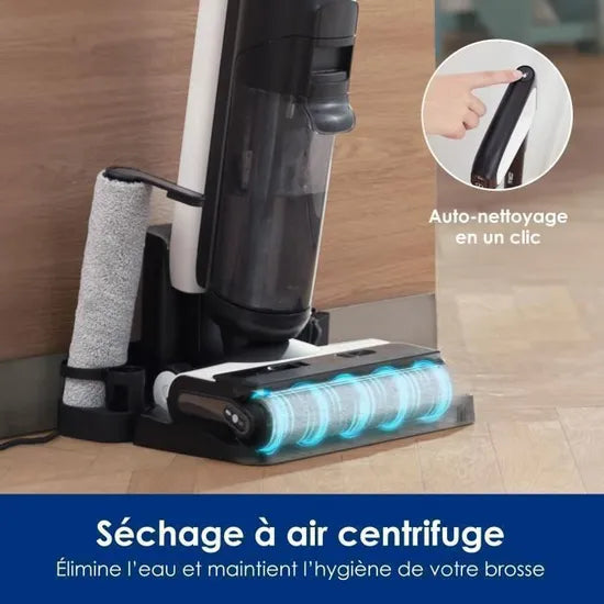 Aspirateur Laveur Sans Fil - Tineco Floor One S6 - Nettoyage Coins - Auto-Nettoyage - Grande Autonomie