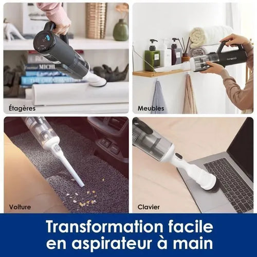 Aspirateur Lavant Tineco Floor One S5 Combo - Aspirateur Sans Fil Eau/Poussière - Aspirateur à main