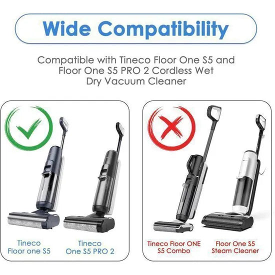 Kit d'accessoires - Tineco - Floor One S5 - Aspirateur eau et poussire - Compatible S5 PRO - Mixte