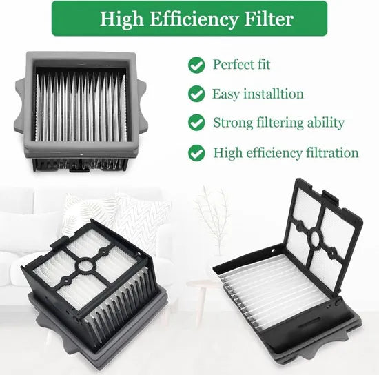 Brosse à rouleau + filtre pour Tineco Floor One Stretch S6 aspirateur sec et humide pièces de rechange